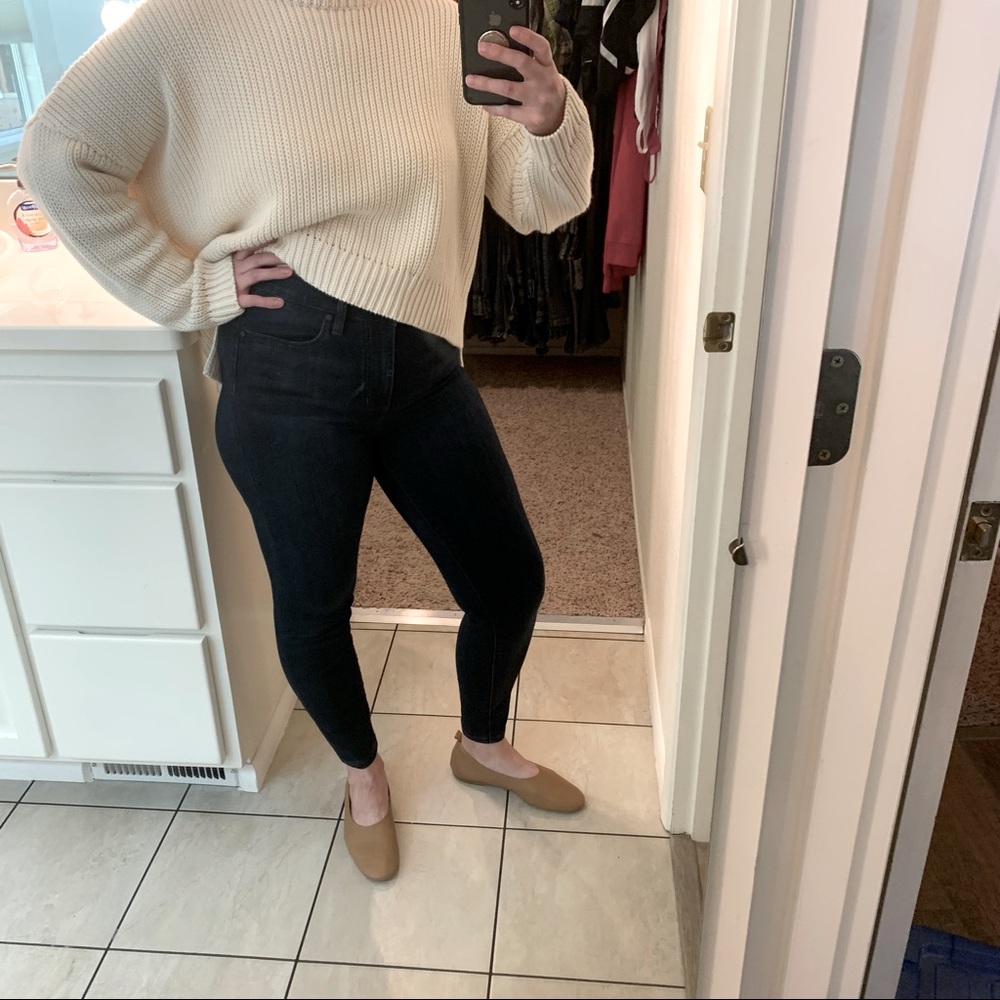 Liverpool high waist ankle skinny jeans